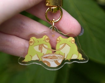Noodle Buddies 2" Acrylic Charm Keychain