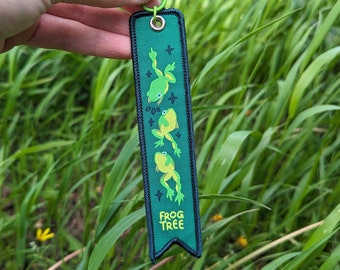 Protect Frogs - Woven 5" Keychain