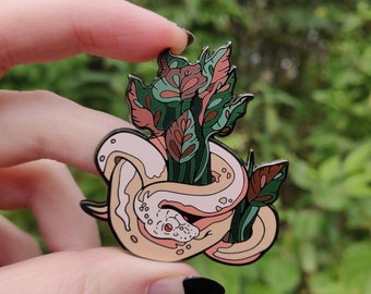 Corn Snake : Herpetoflora Enamel Pin Collection