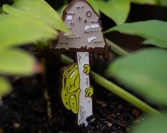Green Frog : Fungi Buddies Enamel Pin Collection