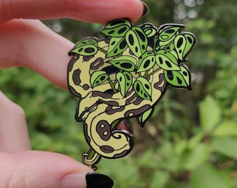 Ball Python : Herpetoflora Enamel Pin Collection