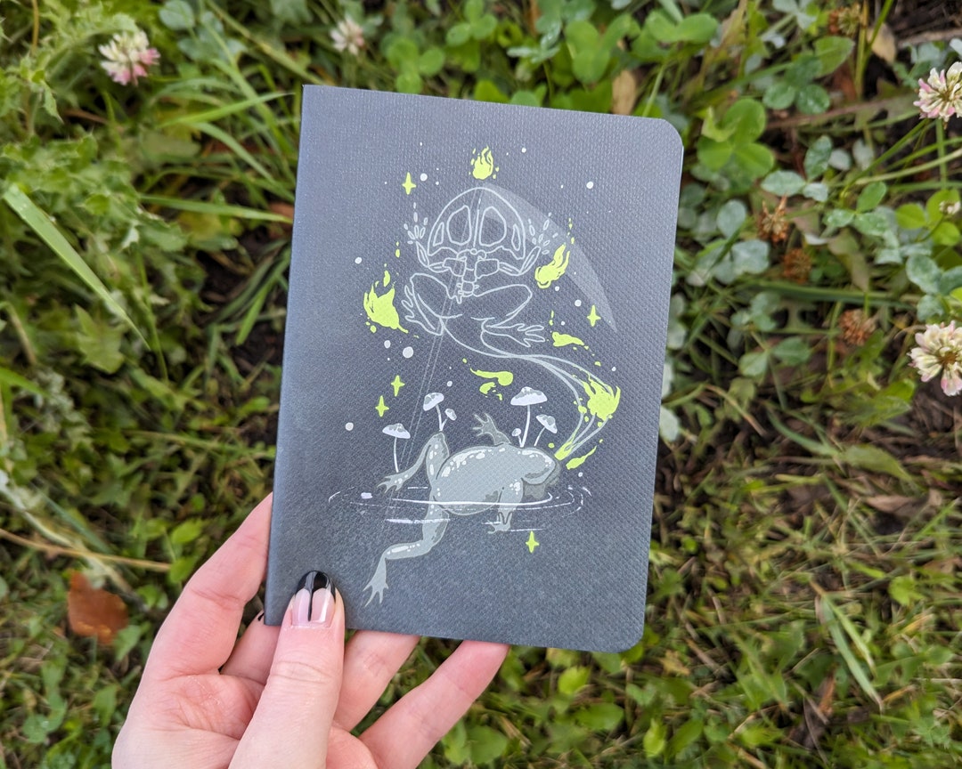 Angsty Notebook Ghosty - A6 Mini Lined Notebook - Etsy