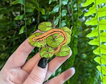 Two-Lined Salamander - Herpetoflora ii Enamel Pin Collection