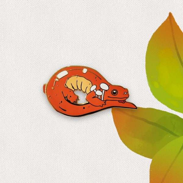 Mushroom Carrot : Itarium Enamel Pin Collection