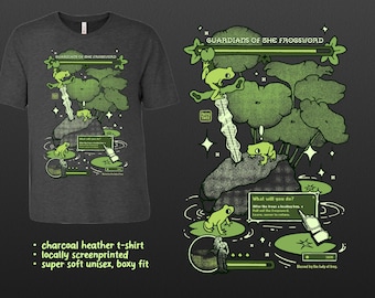 Guardianes de la Espada de la Rana - Camiseta serigrafiada