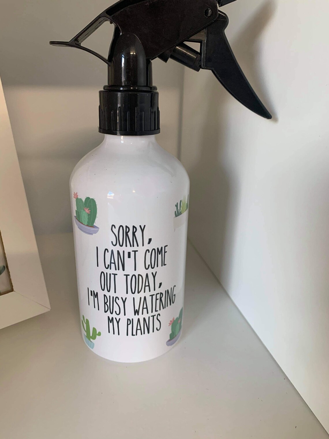Botanical Water Spray Bottle Funny Gift For A Garden Loving Etsy Italia