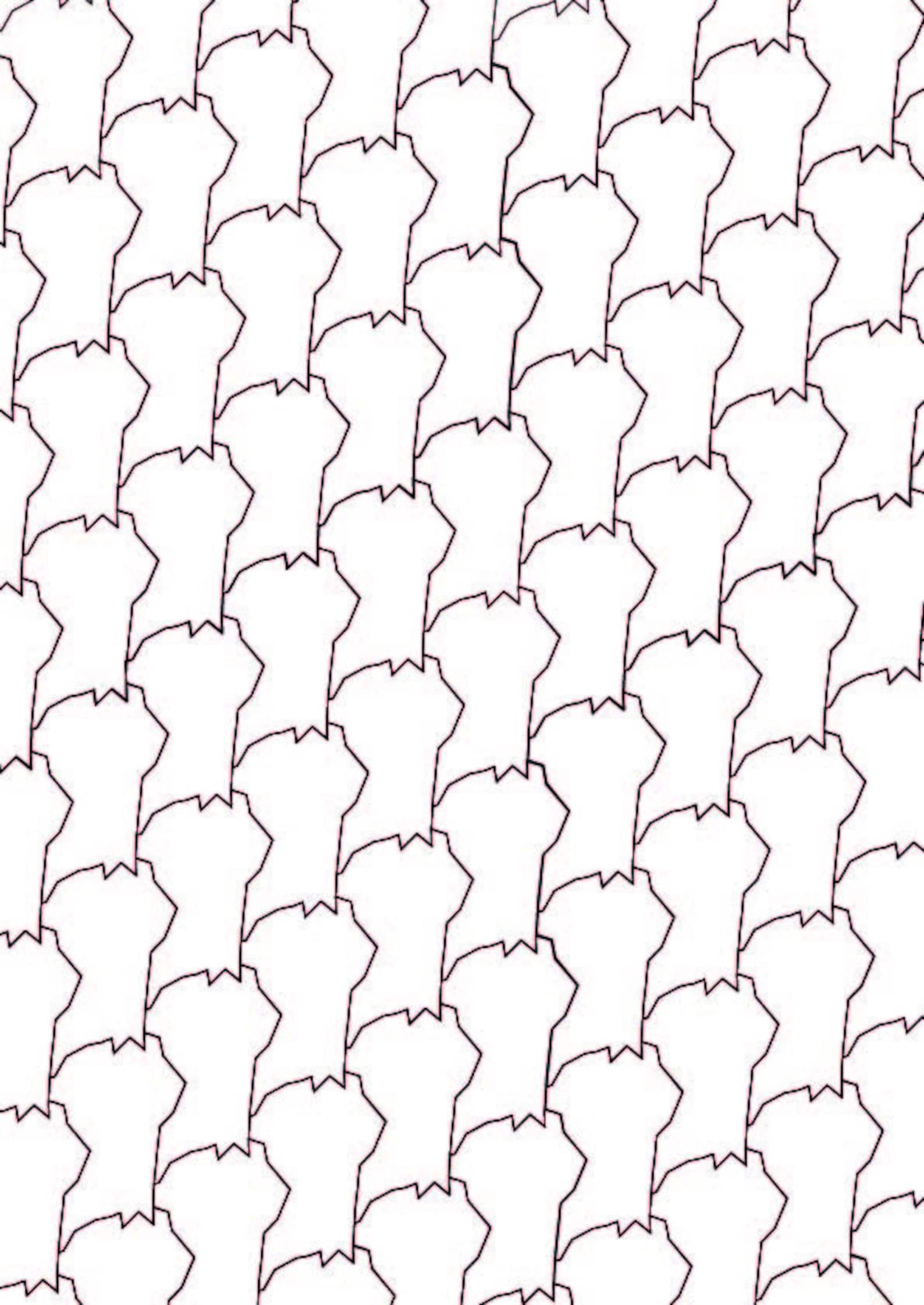 Feuille de coloration géométrique téléchargeable - Etsy France