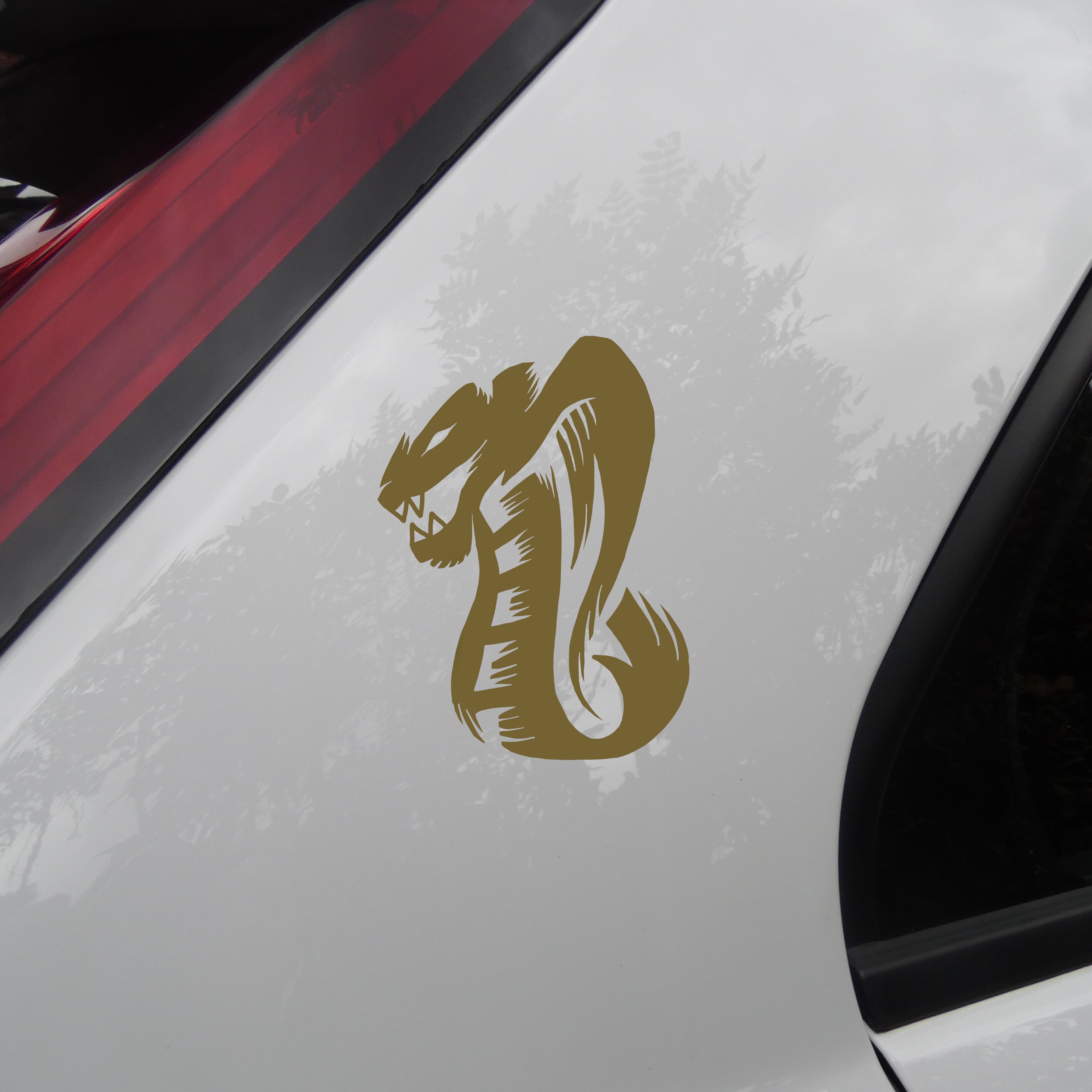 Cobra Snake Detailed Sticker Decal Various Sizes & Colours | Etsy