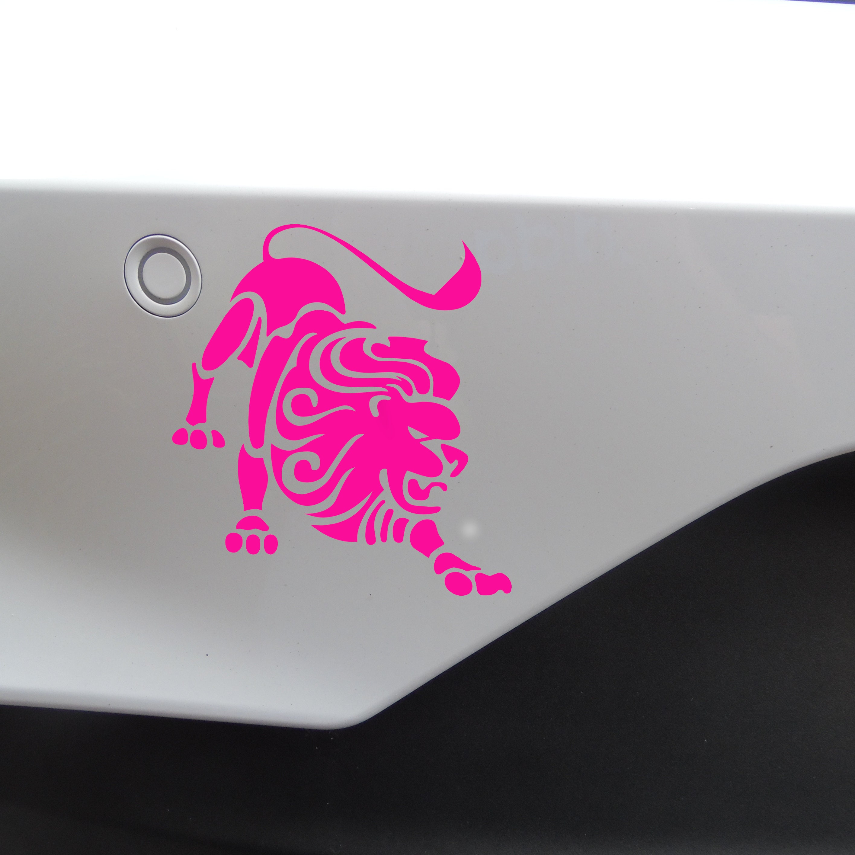 Novelty Lion Car Sticker Various Colours Available Etsy