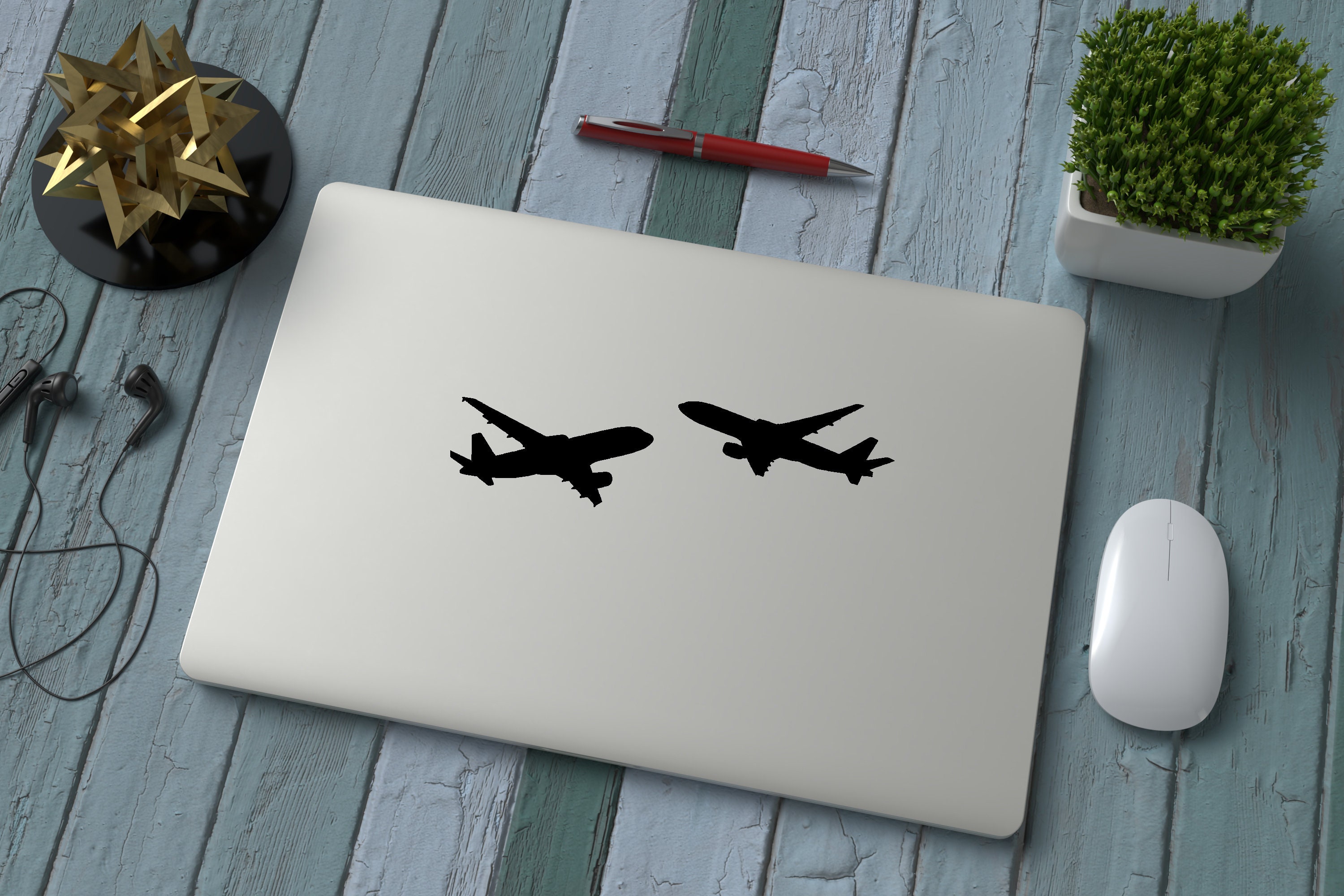 Pack of 15 Airplane Aircraft Jet Fighter Small Stickers Variety of ...