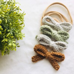 Crocheted Classic - Baby Girl Bow