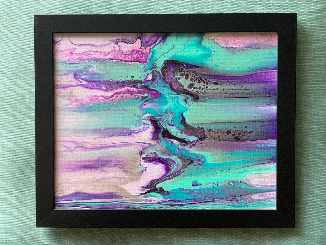 8 x 10 PANEL CANVAS Connecting in Color Etsy