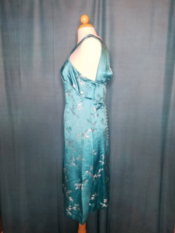 1960's vintage handmade Asian inspired dress - image 3