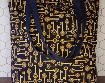 Totebag "keys" ecofriendly shopping bag