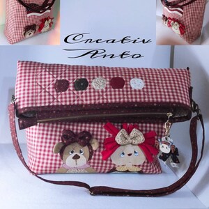 Borsa a quadretti hot sale