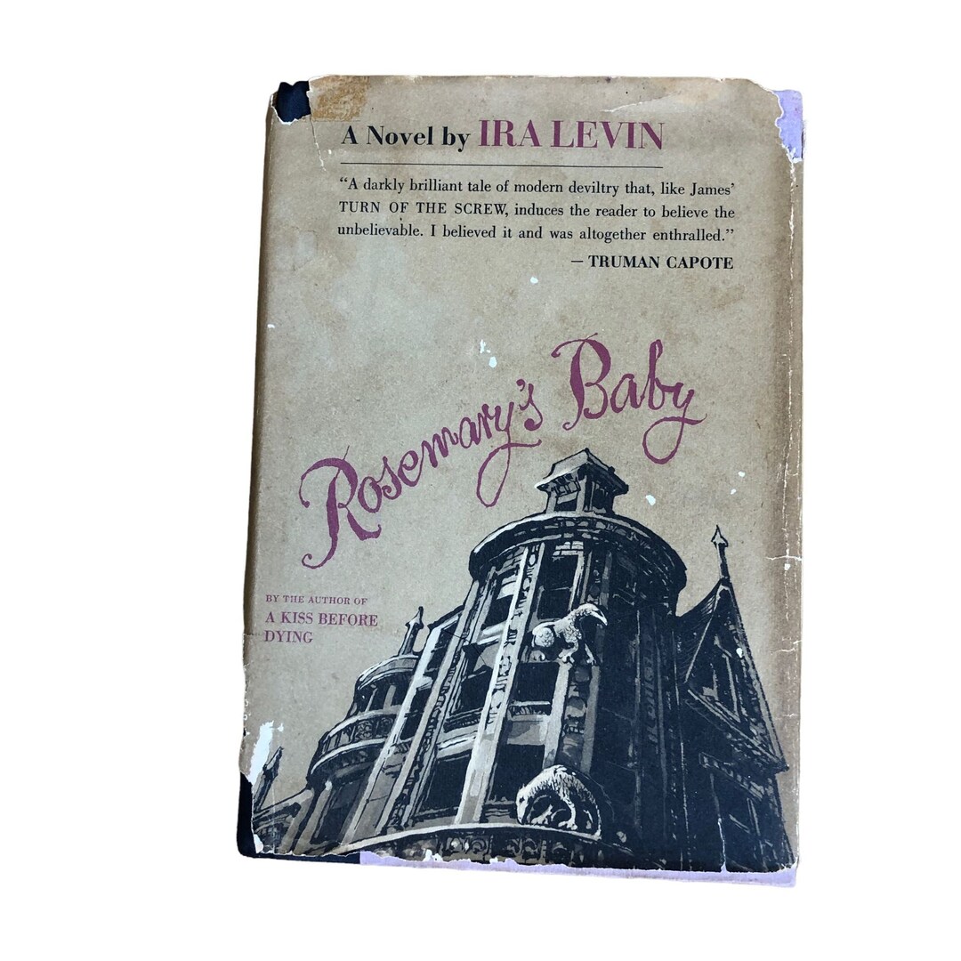 Rosemary's Baby Ira Levin 1967 Book Club Edition Random Etsy
