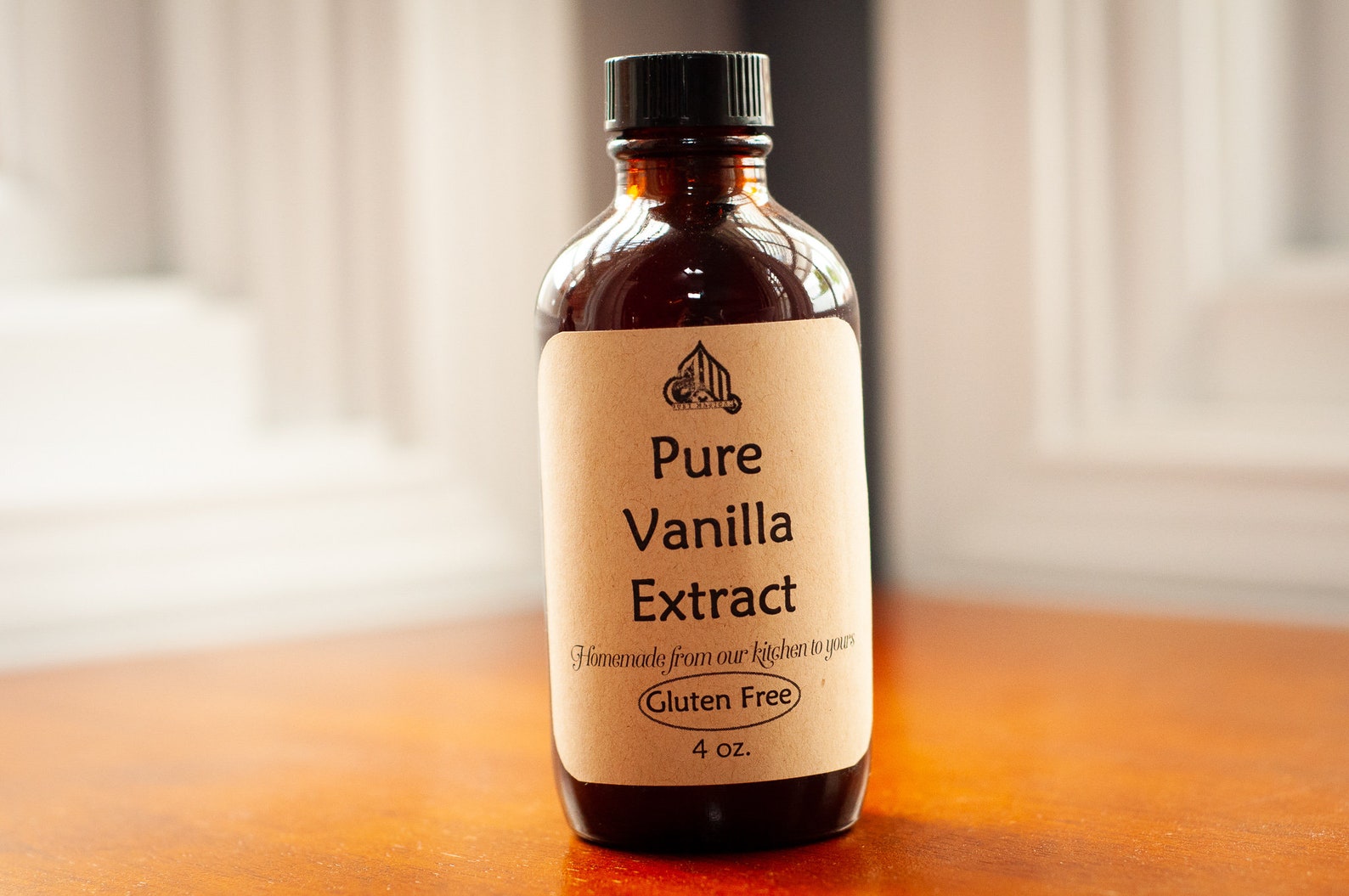 Rum Pure Vanilla Extract gluten Free in a Glass Bottle Etsy