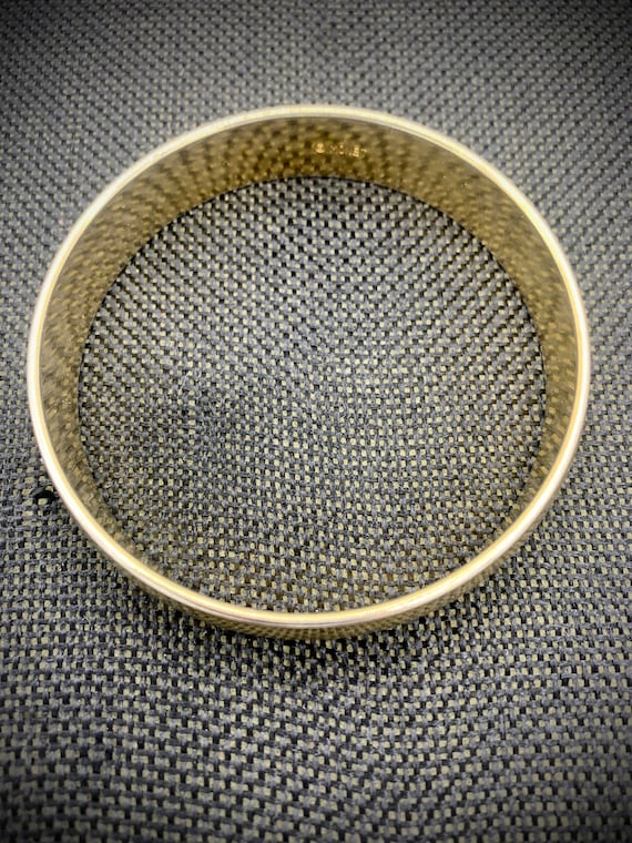 Monet Bangle Bracelet Signed Simple - image 3