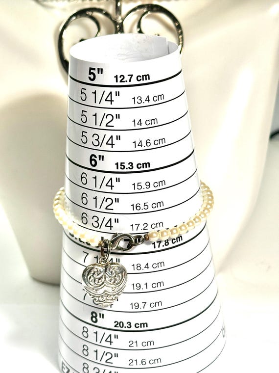 Jewelry Set:  Large 2 1/4" x 2" Silver Tone Scrol… - image 7