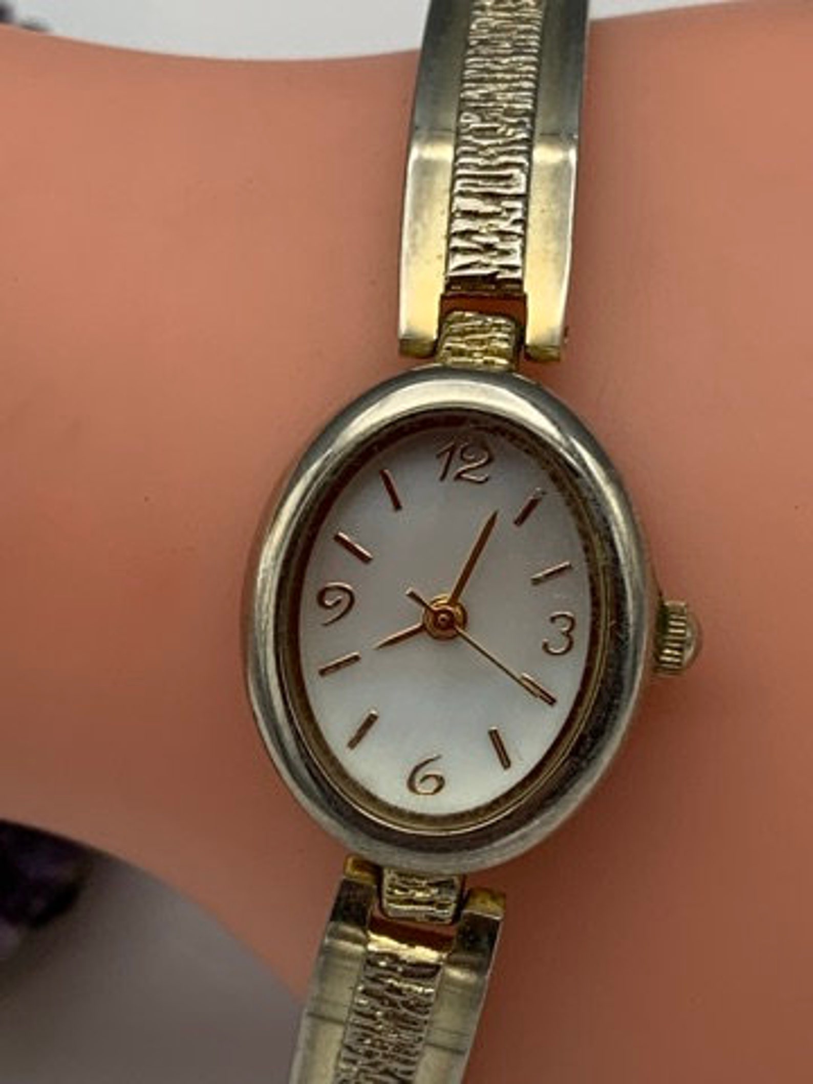 Ladies Vintage Watch Base Metal Bezel Etsy