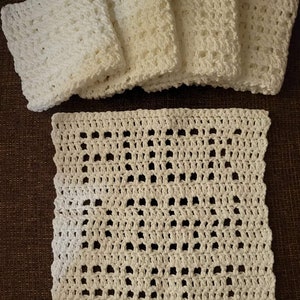 Swear Dishcloth, Cotton, Handmade, Offensive Dishcloth