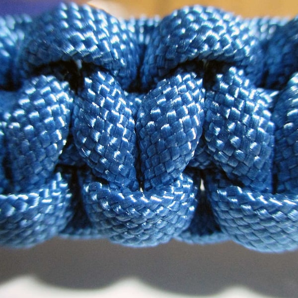 Denim Paracord Leash for One dog or many #2