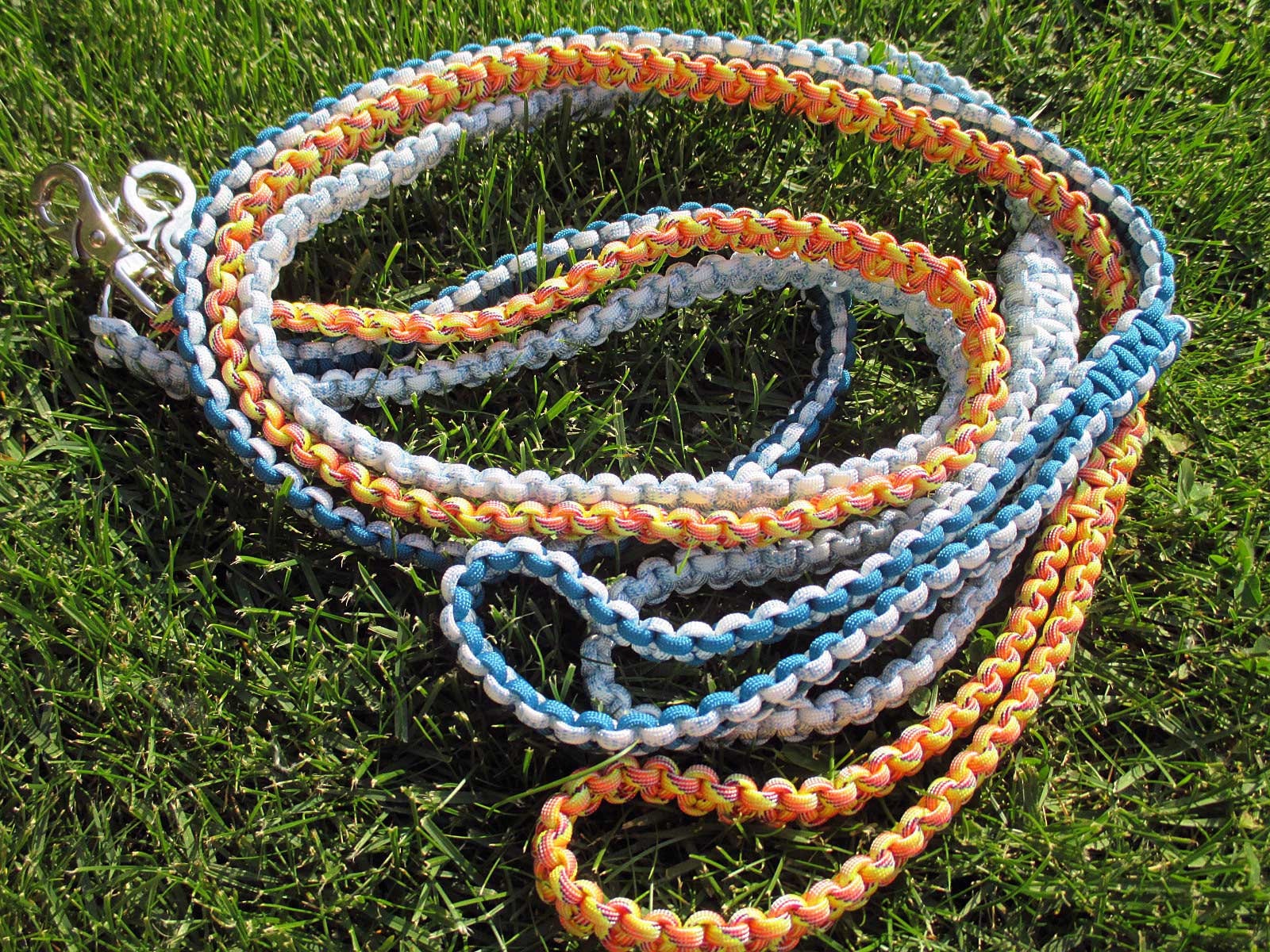 Golden Pets Correa Para Perros Paracord De 2 M, Ajustable En 4 Posiciones, Reflectante, Para Perros Pequeños Y Grandes, Incluye Libro Electrónico