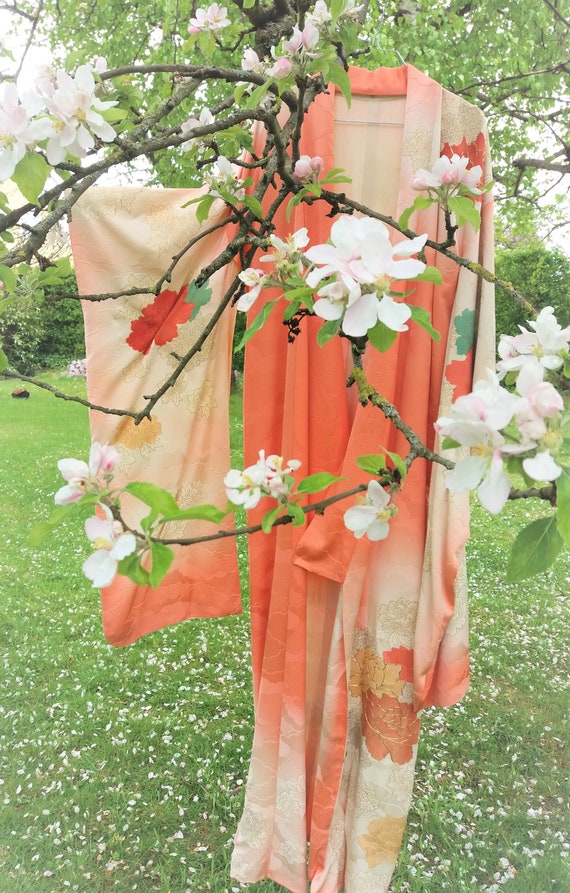 Japanese Kimono Silk Damask Wedding