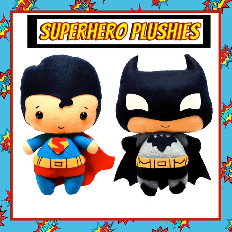 superhero plushies