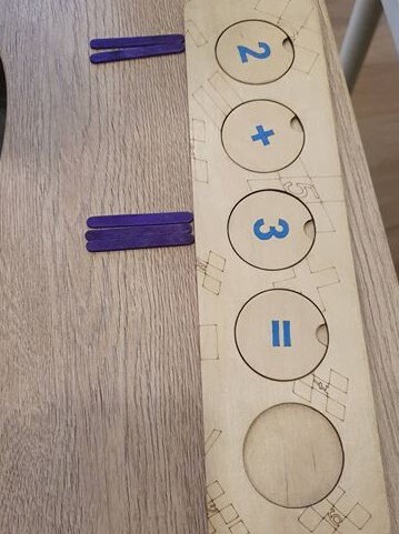 Wooden Montessori Math Board, Addition Subtraction Learning - Etsy