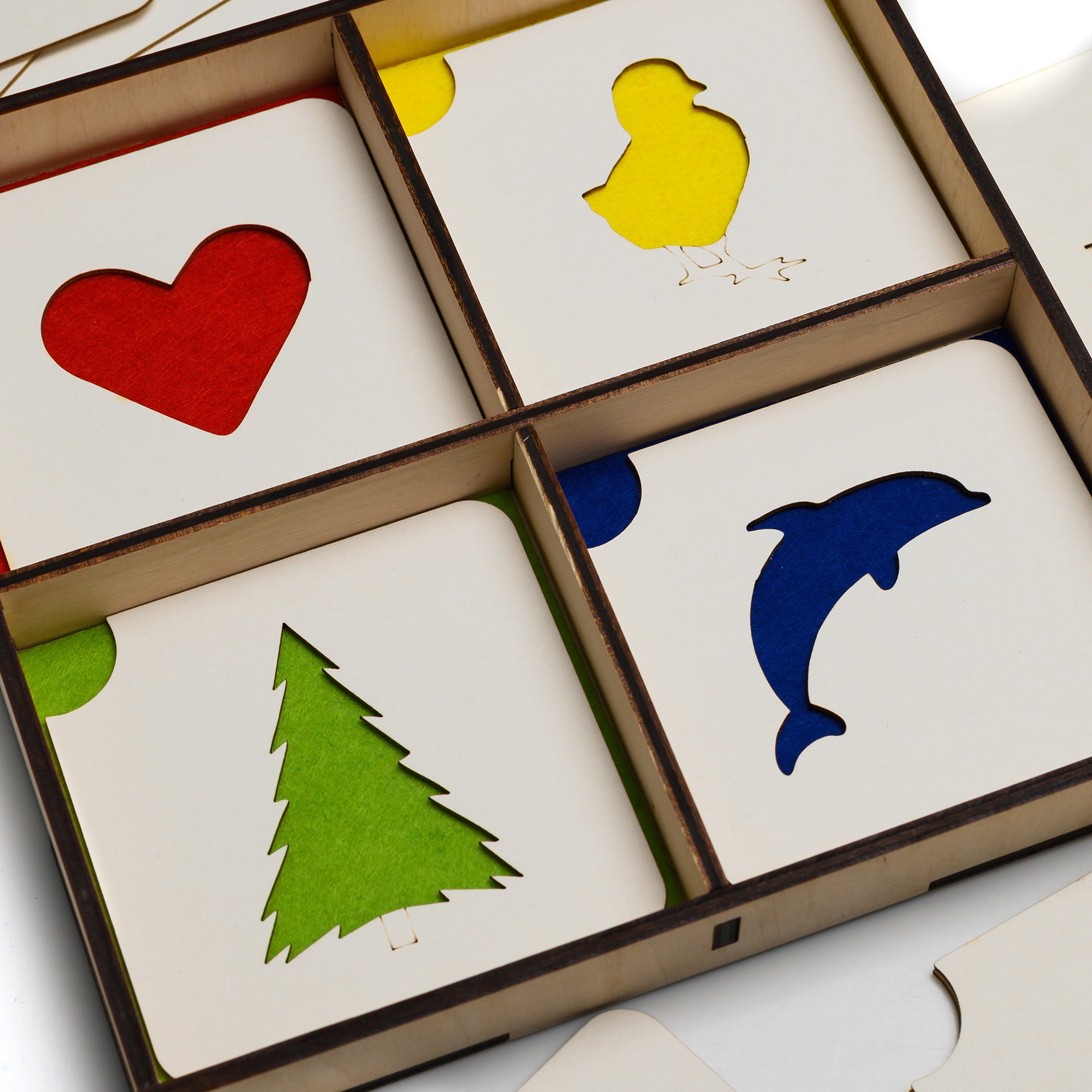 Color Sorting Toy, Montessori Material, Educational Game for Kids - Etsy