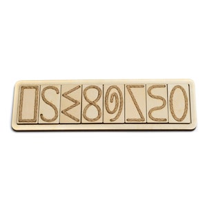 Formes de corde tactiles, Jeu sensoriel, Jouet éducatif en bois, Compétences de pré-écriture