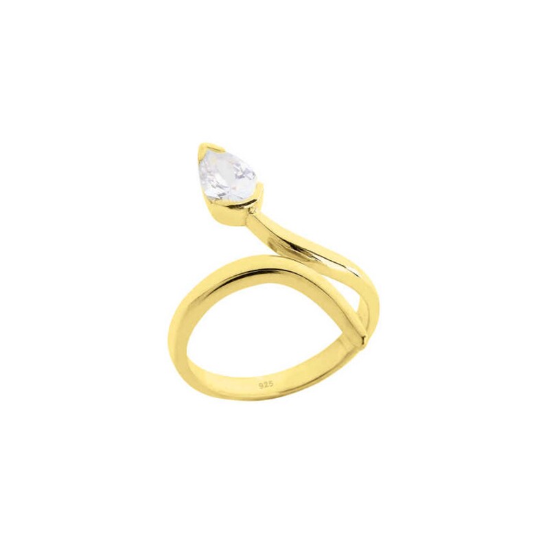 Dainty Womens Ring,Handmade Sterling Silver Zircon Ring,Raw Gemstone Ring,Snake Ring Gemstone,Best Friend Rings