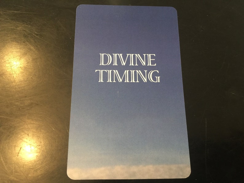 surrender to divine timing oracle card surrender to divine timing oracle card