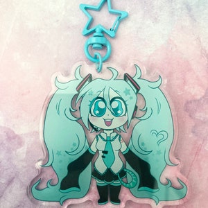 Hatsune Miku - Acrylic Charm - 3 Inches