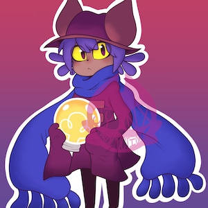 Niko - OneShot - Sticker