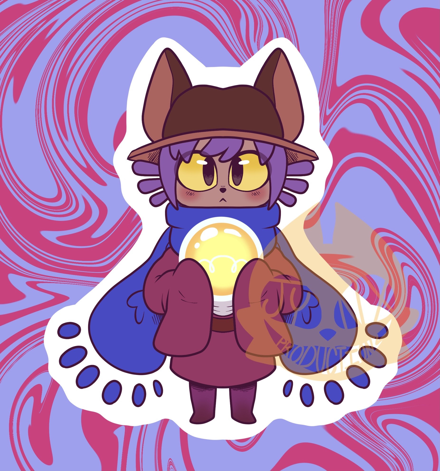 Niko Chibi - Oneshot - Sticker - Etsy Niko Chibi - Oneshot - Sticker - Etsy
