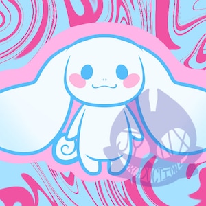 Cinnamonroll Dog  - Sticker