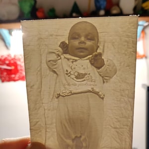 Custom 3D Photo Lithophany