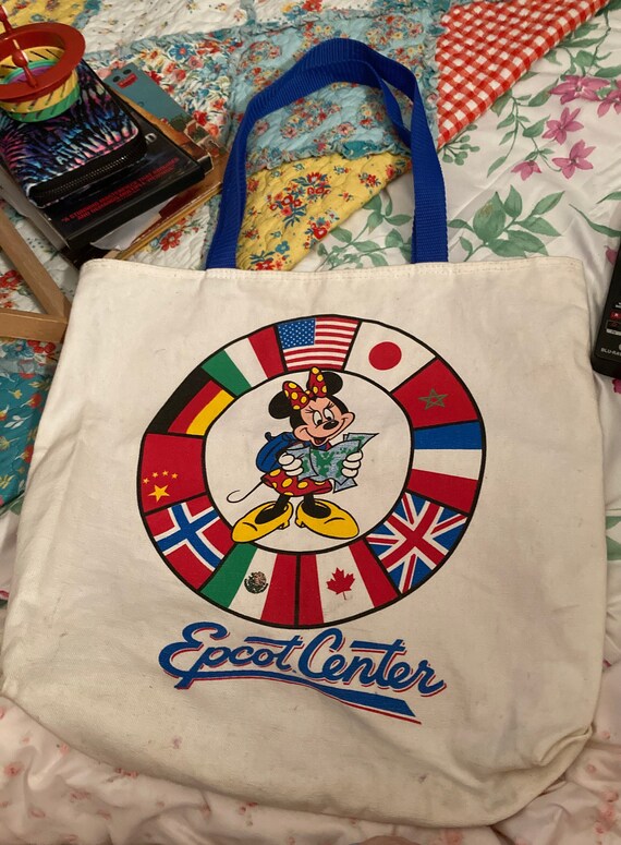 Vintage Minnie Mouse library tote bag from Walt D… - image 1