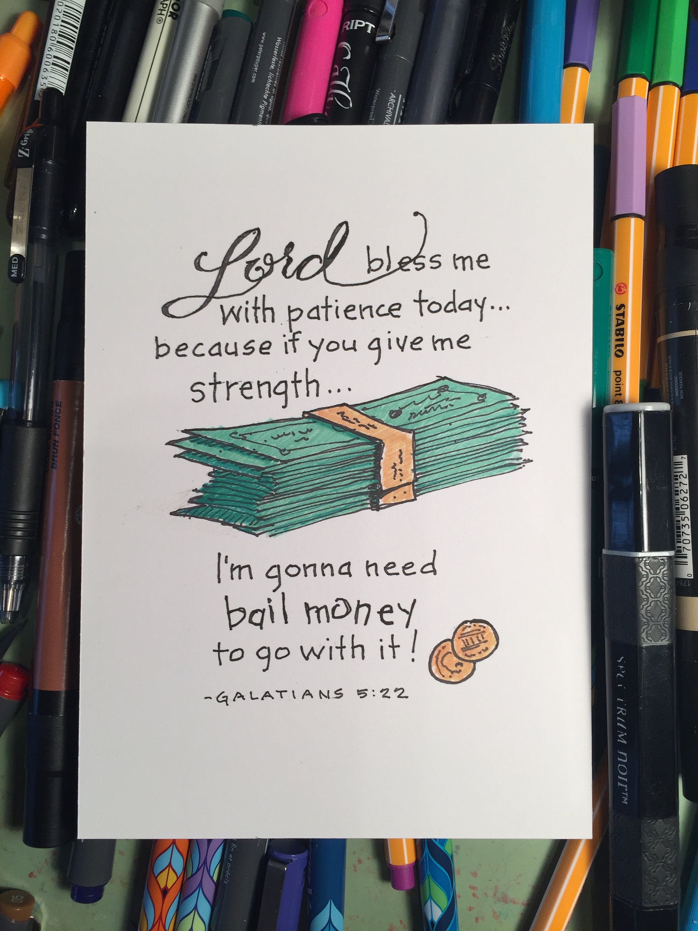 Humorous Print / Prayer for Patience / Inspiration & Humor / - Etsy Humorous Print / Prayer for Patience / Inspiration & Humor / - Etsy