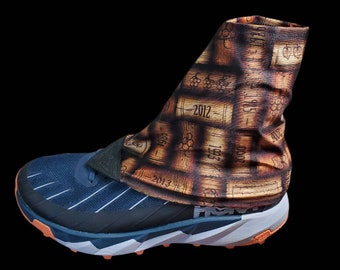 Medium Cork Trail Gaiters for Trail Running, Hiking, Biking, Walking SPF50