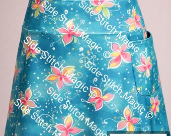 Custom Made Running Skirt | Flattering A-Line Design, Moisture-Wicking & Pockets | Exclusive Fabric Design