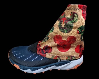 Medium/Large Vintage Ears Trail Gaiters for Trail Running, Hiking, Biking, Walking SPF50