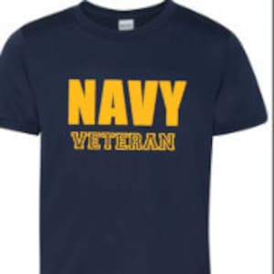 Navy Veteran Navy Retired t-shirt