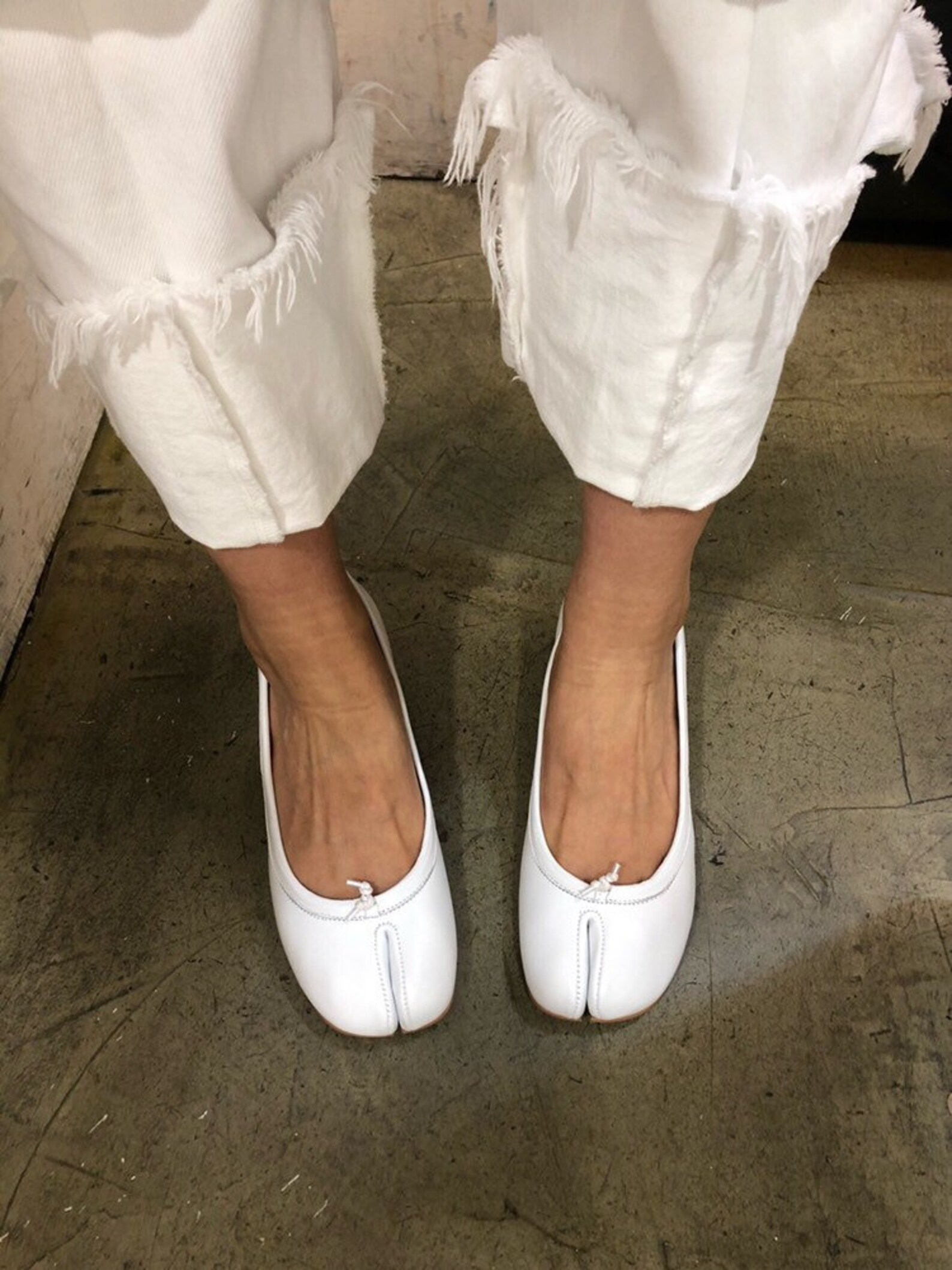 Tabi Slingback Wedge Pump