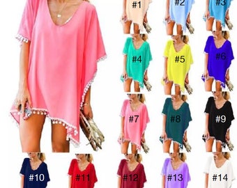 blank swimsuit cover ups