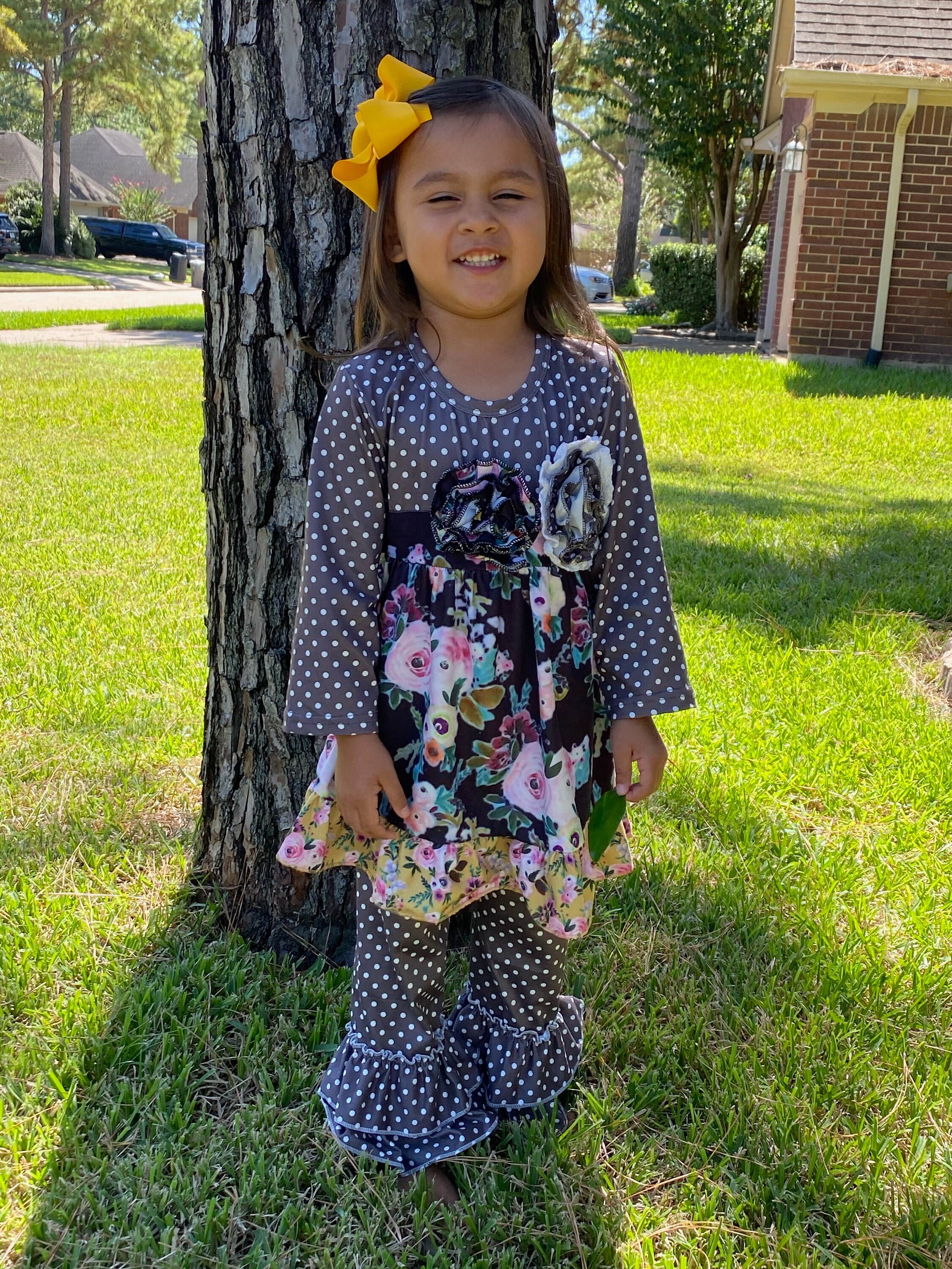 Lacey Flower 2 Pc Etsy