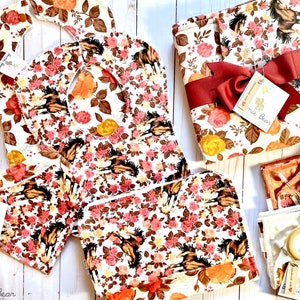 Horse Baby Bib | Horse Burp Cloth | Boho Baby Bibs | Boho Bandana Bibs | Lovey Teethers | Horse Baby Blanket | Girl Baby Bundle Gift Set