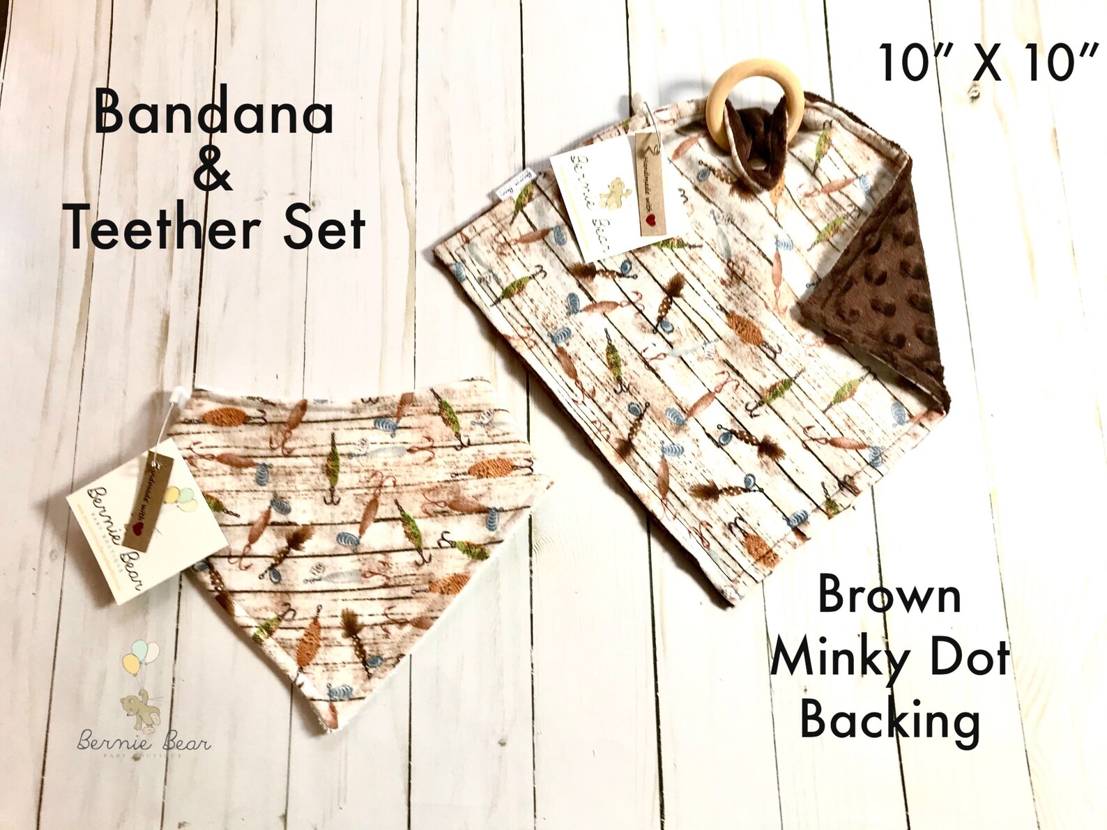 Fishing Lure Baby Bib Fishing Lure Burp Cloth Fishing Lure Etsy